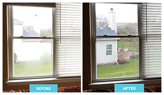 Before and After Glass Service